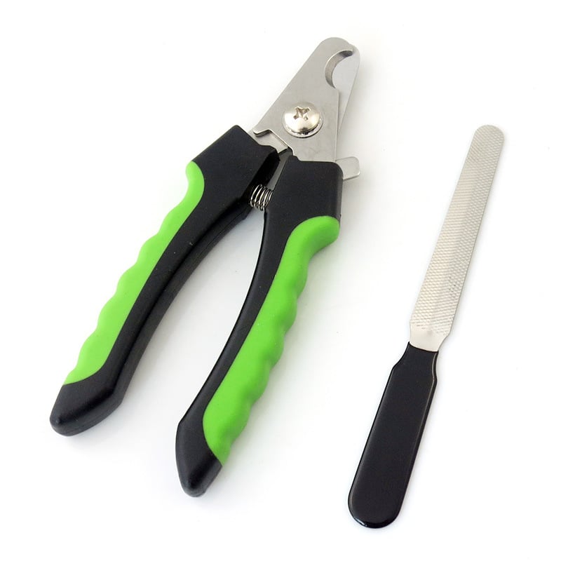 Pet Hair Removal Grooming Comb and Nail Clippers Kit