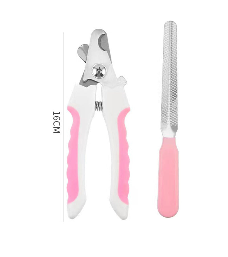 Pet Nail Clippers for Dogs and Cats - Grooming Set