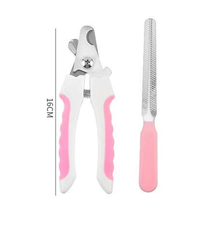 Pet Nail Clippers for Dogs and Cats - Grooming Set