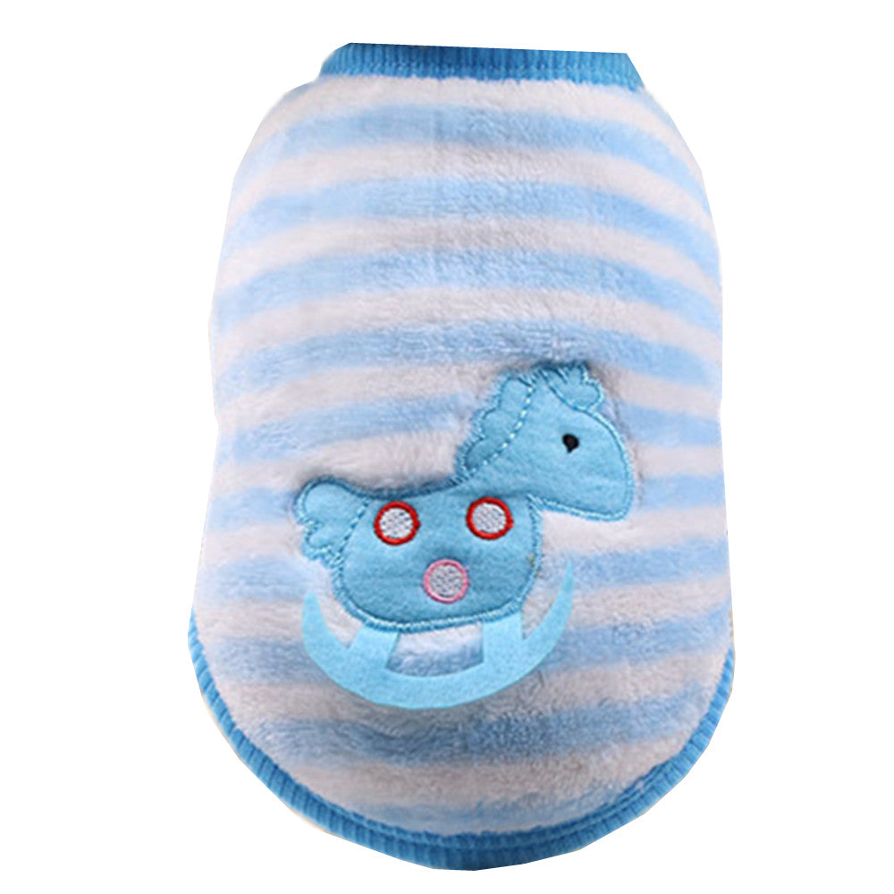 Flannel Teacup Dog and Cat Clothes for Small Pets