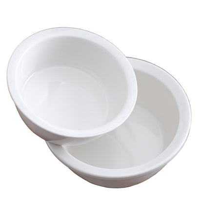 Ceramic Double Pet Food Bowl for Cats and Dogs